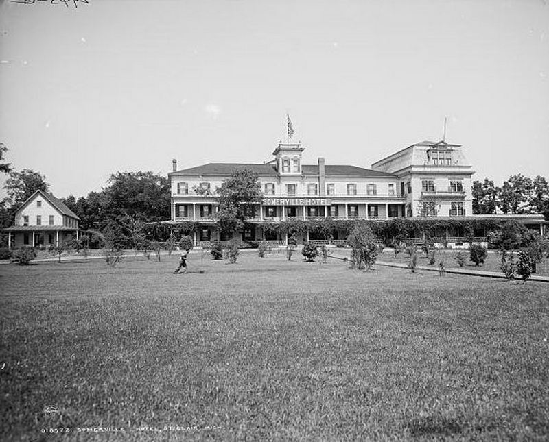 Somerville Hotel - 1900 Photo (newer photo)